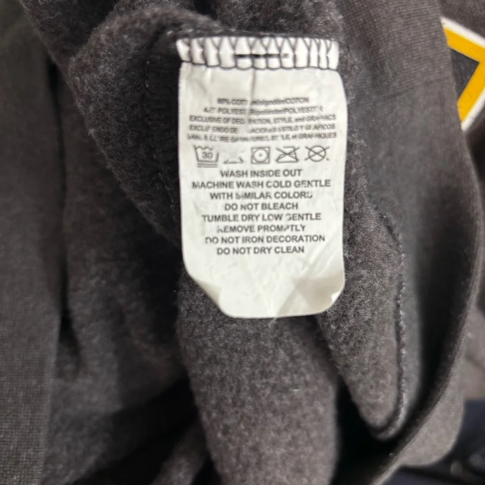 Men's Fanatics NHL Gray Vegas Golden Knights Hoodie Size Large - Picture 7 of 7